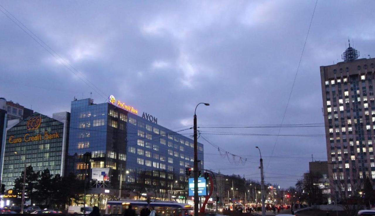 Sky House Panorama Main Street Chisinau Apartment Exterior foto